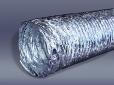 Воздуховод гибкий из металлизированной полиэфирной ленты ф 160