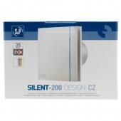 Вентилятор SILENT-200 CZ SILVER DESIGN-3C Soler Palau, вытяжной