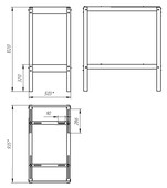 Подставка ПУ-935.500.1020 под кондиционер