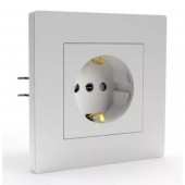 Розетка 1-м 16А IP20