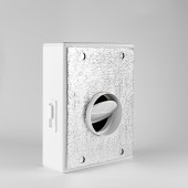 Приточный клапан KIV NEW White VAKIO