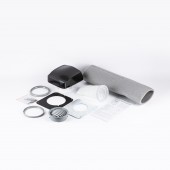 Приточный клапан KIV PRO Black VAKIO