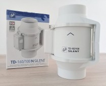 Канальный вентилятор TD 160/100 NT Silent Soler & Palau